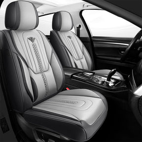 Capa Universal Completa Para Carro Izurus em Couro Legítimo e AirBag +BRINDES: 3 Tapetes Para Carro e Capa de Volante