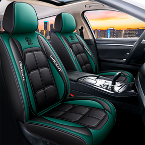 Capa Universal Completa Para Carro Thunder em Couro Legítimo e AirBag +BRINDES: 3 Tapetes Para Carro e Capa de Volante