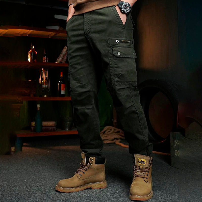 [Leve 3 Pague 2] Calça Masculina Vonir em Tecido Tático Militar e Poliéster +BRINDES: Relógio, Cinto e Carteira