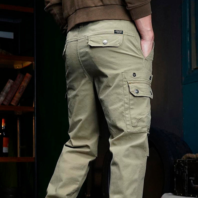[Leve 3 Pague 2] Calça Masculina Vonir em Tecido Tático Militar e Poliéster +BRINDES: Relógio, Cinto e Carteira