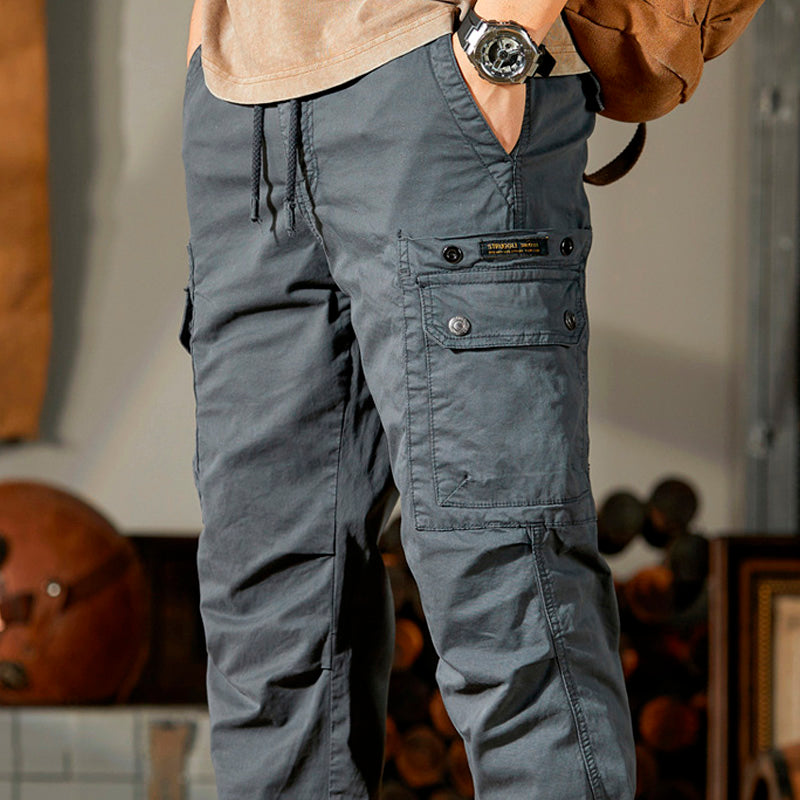 [Leve 3 Pague 2] Calça Masculina Vonir em Tecido Tático Militar e Poliéster +BRINDES: Relógio, Cinto e Carteira