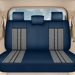 Capa Universal Completa Para Carro Evotek em Couro Legítimo e AirBag +BRINDES: 3 Tapetes Para Carro e Capa de Volante