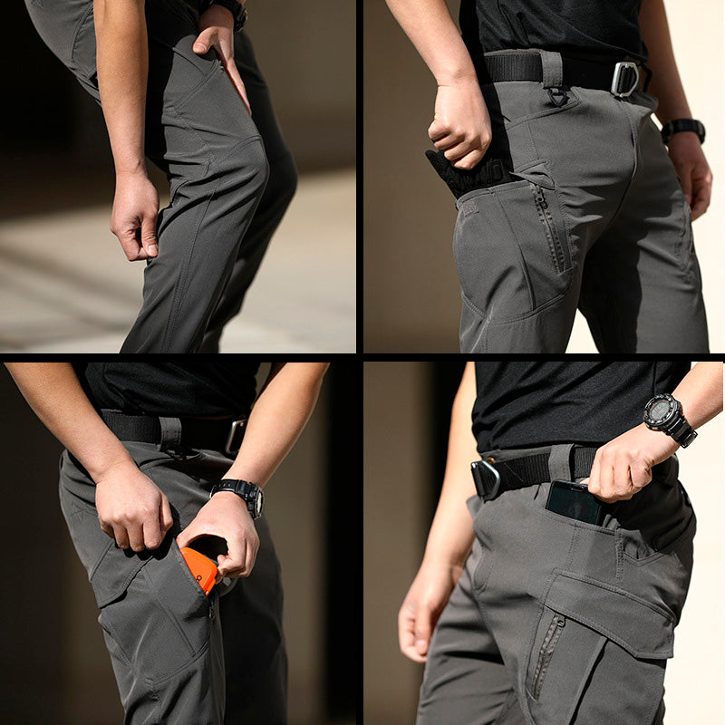 [Leve 3 Pague 2] Calça Masculina Fyrox em Tecito Tático Militar e Poliéster +BRINDES: Relógio, Cinto e Carteira