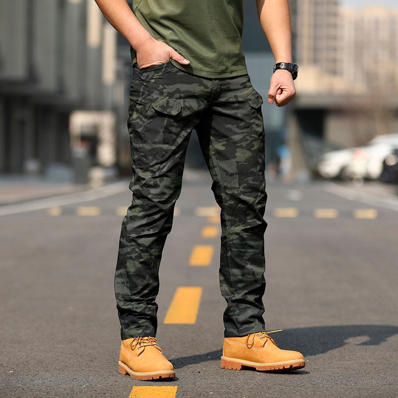 [Leve 3 Pague 2] Calça Masculina Fyrox em Tecito Tático Militar e Poliéster +BRINDES: Relógio, Cinto e Carteira