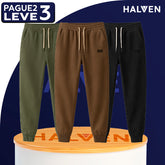 [Leve 3 Pague 2] Calça Masculina Dixon em Tecido de Algodão e Poliéster (Autentica e Estilosa!)