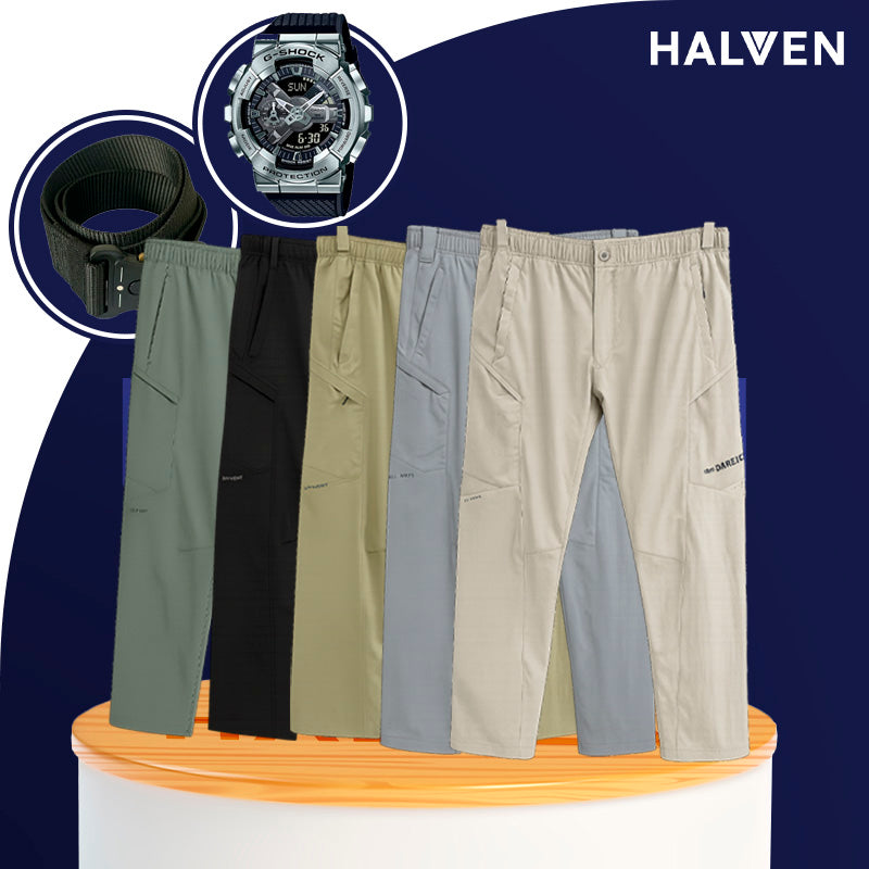 [Leve 5 Pague 3] Calça Militar Alpha em Tecido RipStop e Poliéster +BRINDES: Relógio Tático e Cinto Tático