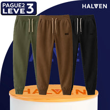 [Leve 3 Pague 2] Calça Masculina Dixon em Tecido de Algodão e Poliéster (Autentica e Estilosa!)