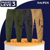 [Leve 3 Pague 2] Calça Militar Soldier em Tecido RipStop e Poliéster (Qualidade e Robustez Para Encarar de Tudo!)