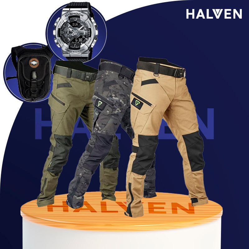 [Leve 3 Pague 2] Calça Militar Lionor em Tecido RipStop e Poliéster +BRINDES: Relógio Tático e Cinto Tático e Mini Bag