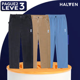 [Leve 3 Pague 2] Calça Masculina Axel em Seda Gelo e Poliéster (Estilo Imponente e Moderno!)