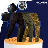 [Leve 3 Pague 2] Calça Masculina Vektor em Tecido Tático Militar e Poliéster +BRINDES: Relógio, Cinto e Carteira