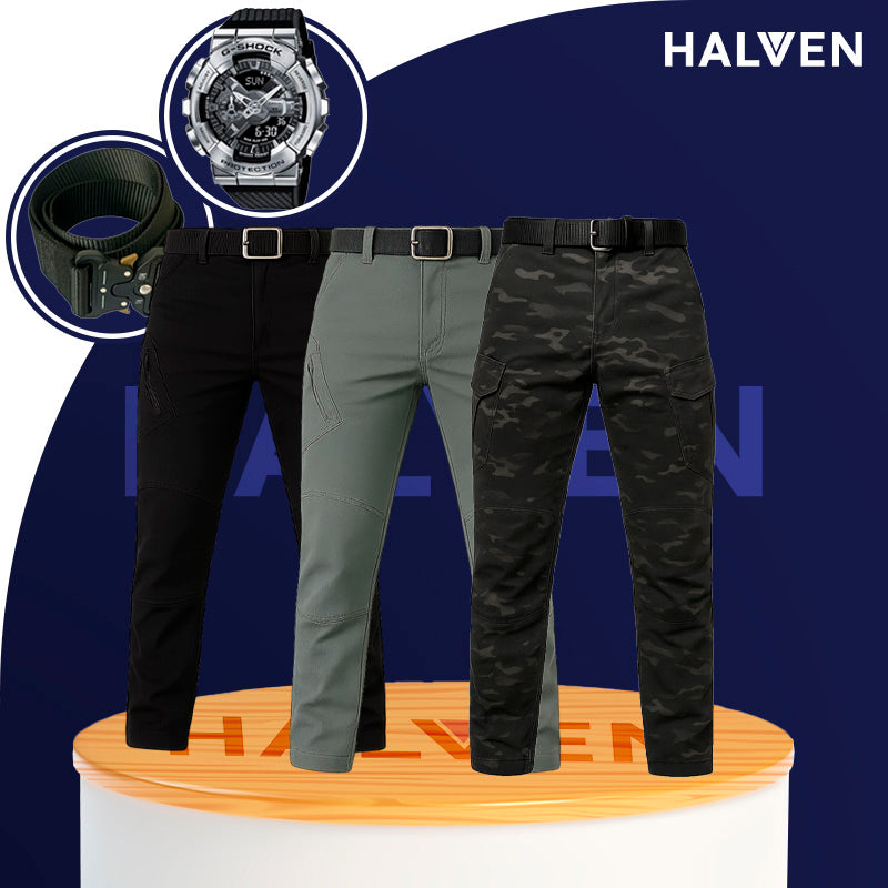 [Leve 3 Pague 2] Calça Militar Noir em Tecido RipStop e Poliéster +BRINDES: Relógio Tático e Cinto Tático
