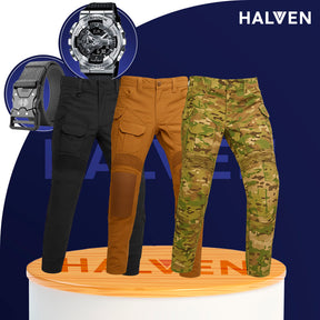 [Leve 3 Pague 2] Calça Militar Falcon em Tecido RipStop e Poliéster +BRINDES: Relógio Tático e Cinto Tático