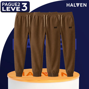 [Leve 3 Pague 2] Calça Masculina Dixon em Tecido de Algodão e Poliéster (Autentica e Estilosa!)
