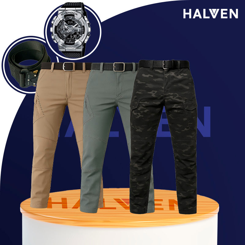 [Leve 3 Pague 2] Calça Militar Noir em Tecido RipStop e Poliéster +BRINDES: Relógio Tático e Cinto Tático